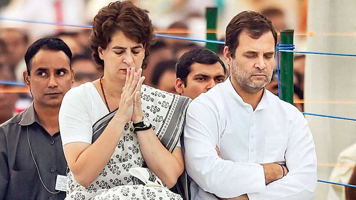 राहुल-प्रियंका ने शंकराचार्य के ब्रह्मलीन होने पर जताया शोक